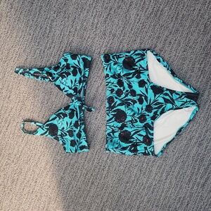 High Dive By Modcloth Floral Swimsuit